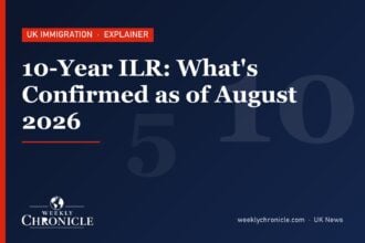 10-year ILR: what's confirmed as of August 2026 - Weekly Chronicle explainer on the UK earned settlement reform